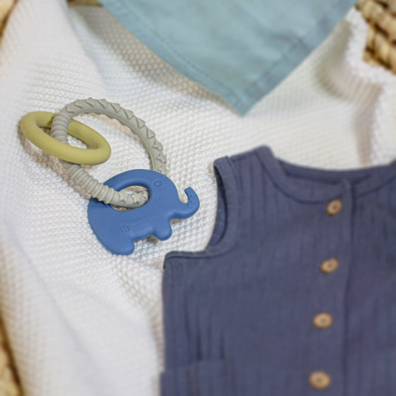 Petite&Mars  - Anneau de dentition en silicone doux 0m+