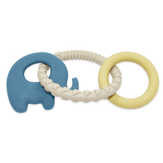 Petite&Mars  - Anneau de dentition en silicone doux 0m+ Petite & Mars
