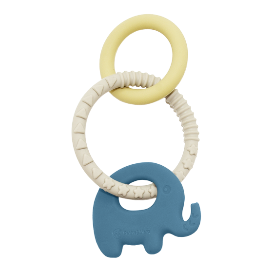 Petite&Mars  - Anneau de dentition en silicone doux 0m+ Petite & Mars