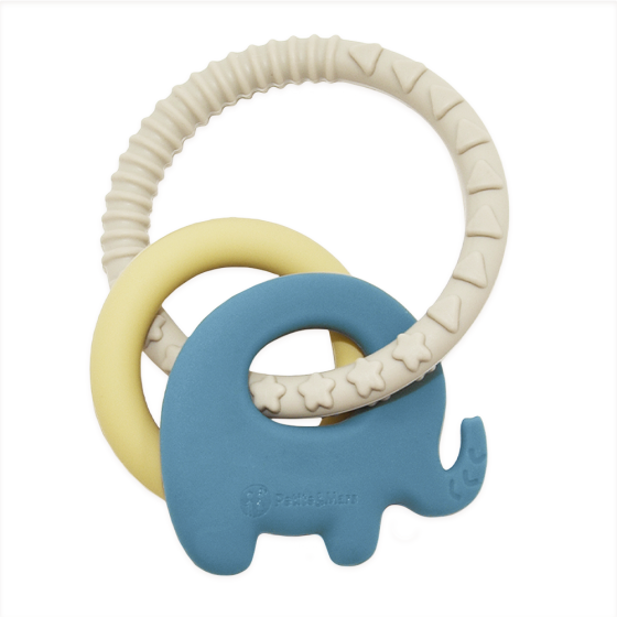 Petite&Mars  - Anneau de dentition en silicone doux 0m+ Petite & Mars