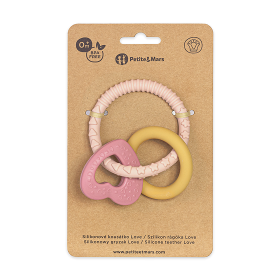 Petite&Mars  - Silicone teether Figures 0m+