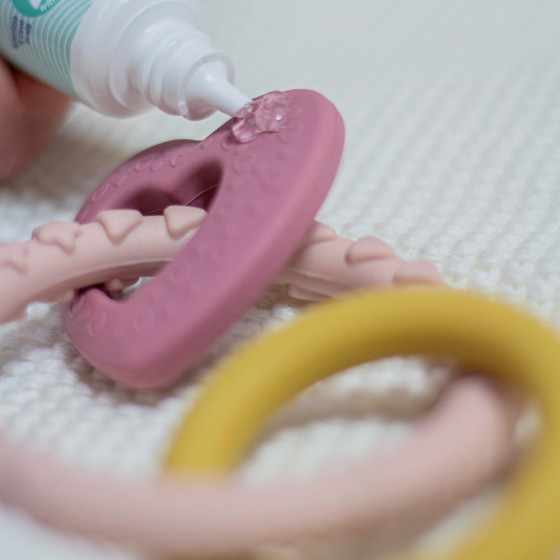 Petite&Mars  - Anneau de dentition en silicone doux 0m+