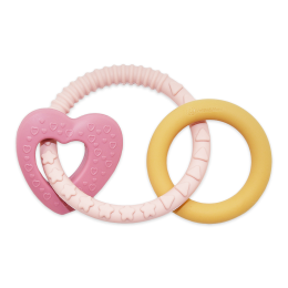 Petite&Mars  - Silicone teether Figures 0m+ - Love