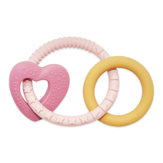 Petite&Mars  - Anneau de dentition en silicone doux 0m+