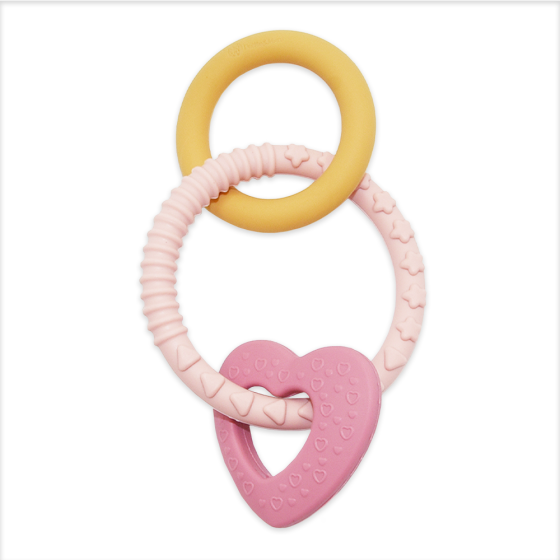 Petite&Mars  - Silicone teether Figures 0m+