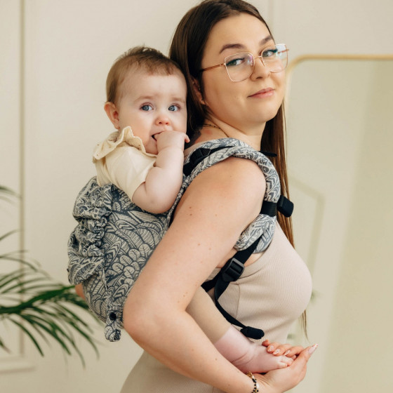 Lennylamb Onbuhimo PRO Standard en Jacquard - Porte-bébé dorsal