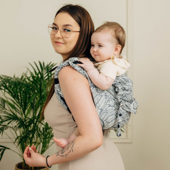 Lennylamb Onbuhimo PRO Standard en Jacquard - Porte-bébé dorsal