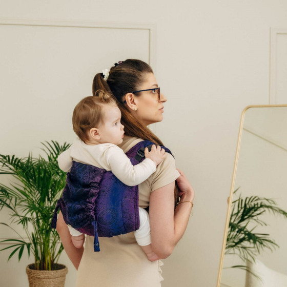 Lennylamb Onbuhimo PRO Standard en Jacquard - Porte-bébé dorsal Lennylamb