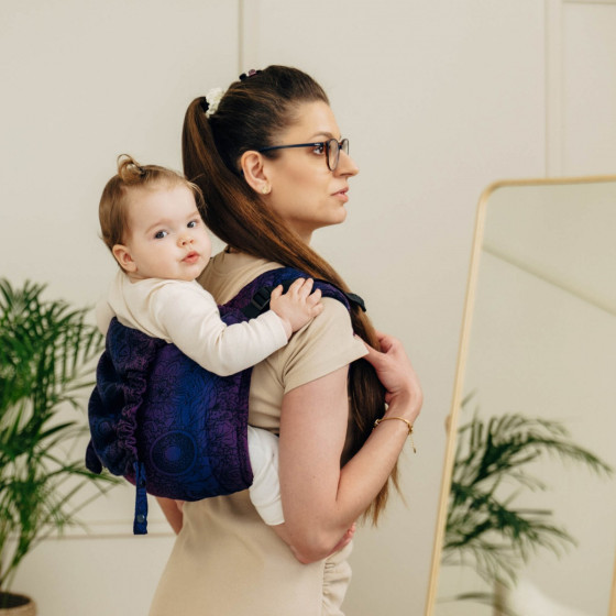 Lennylamb Onbuhimo PRO Standard en Jacquard - Porte-bébé dorsal Lennylamb