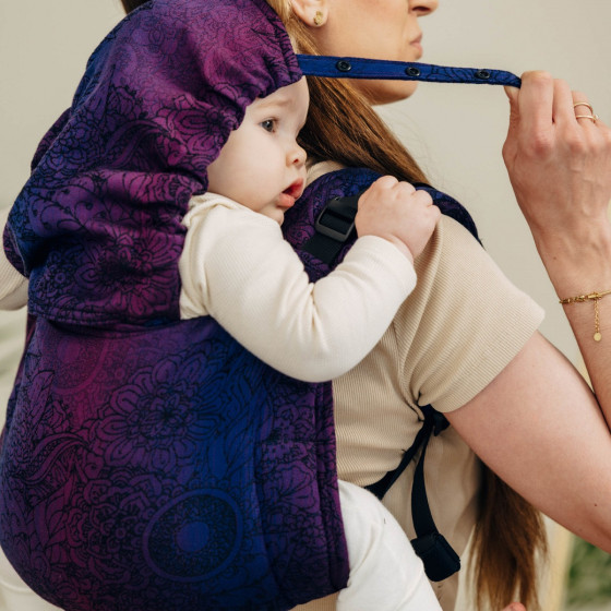 Lennylamb Onbuhimo PRO Standard en Jacquard - Porte-bébé dorsal Lennylamb