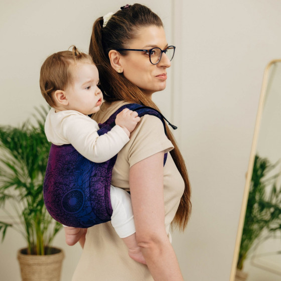 Lennylamb Onbuhimo PRO Standard en Jacquard - Porte-bébé dorsal Lennylamb