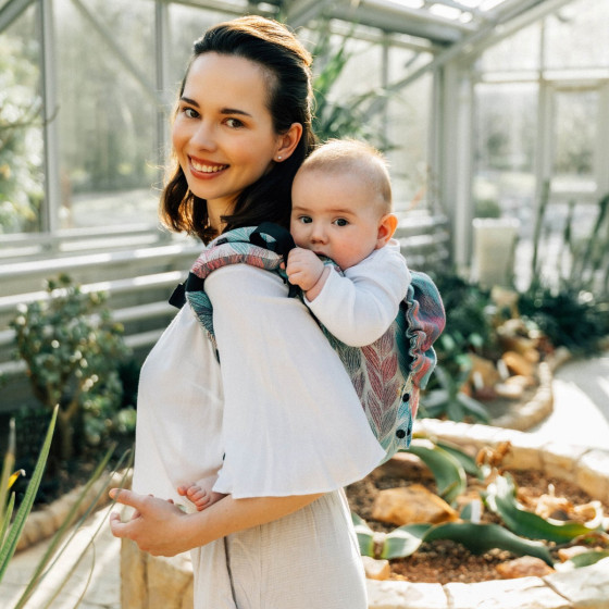 Lennylamb Onbuhimo PRO Standard en Jacquard - Porte-bébé dorsal