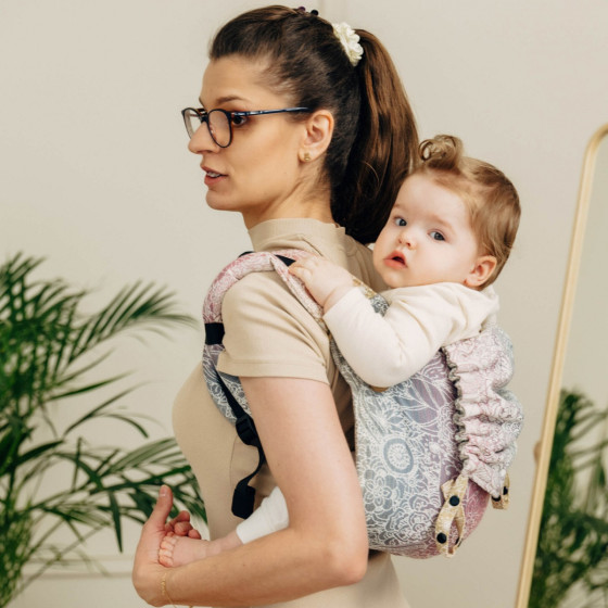 Lennylamb Onbuhimo PRO Standard en Jacquard - Porte-bébé dorsal Lennylamb