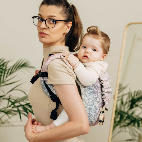 Lennylamb Onbuhimo PRO Standard en Jacquard - Porte-bébé dorsal Lennylamb