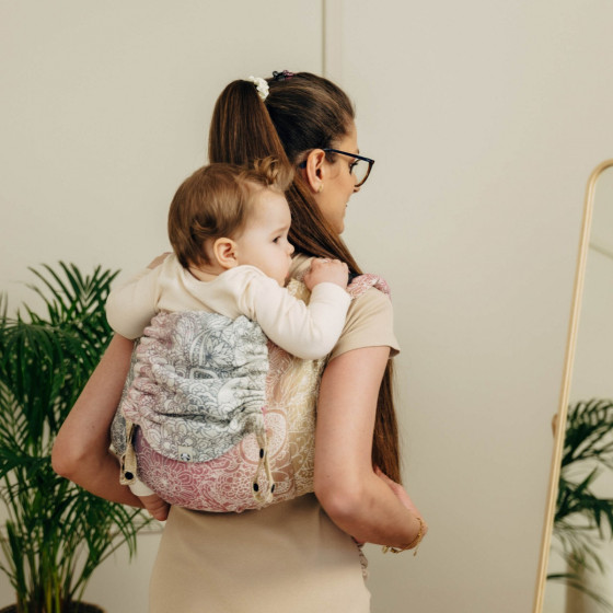 Lennylamb Onbuhimo PRO Standard en Jacquard - Porte-bébé dorsal Lennylamb