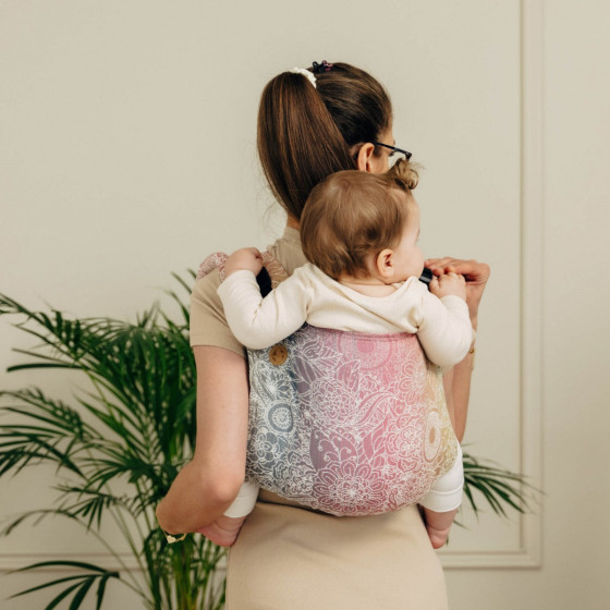 Lennylamb Onbuhimo PRO Standard en Jacquard - Porte-bébé dorsal Lennylamb