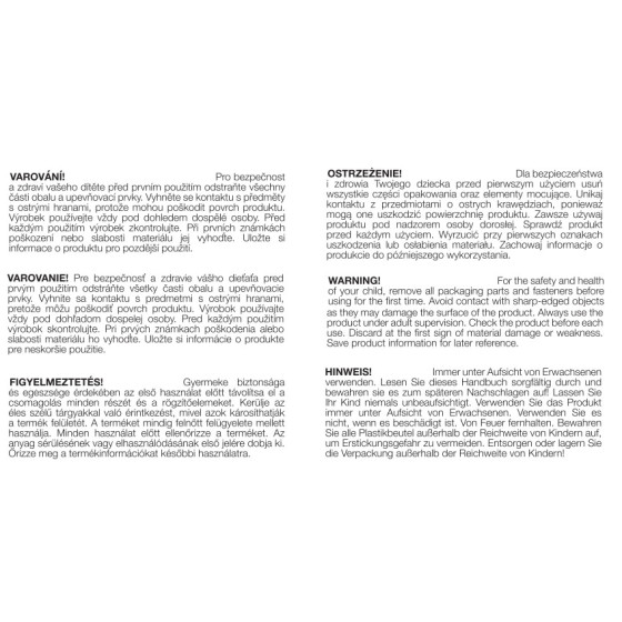 Petite&Mars - Silicone folding toy Rainbow 12m+