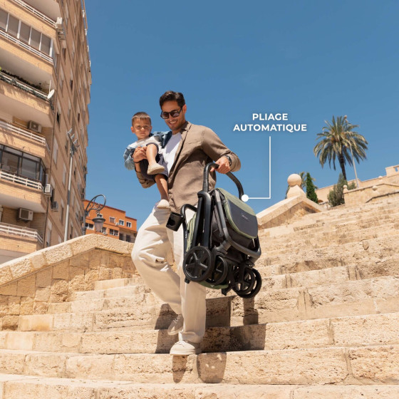 Kinderkraft NUBI 3 Poussette compact et légère