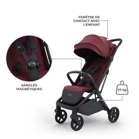 Kinderkraft NUBI 3 Poussette compact et légère