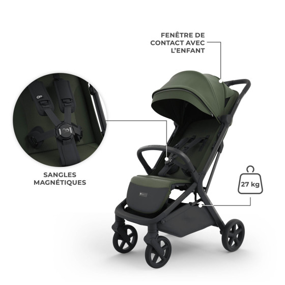 Kinderkraft NUBI 3 Poussette compact et légère