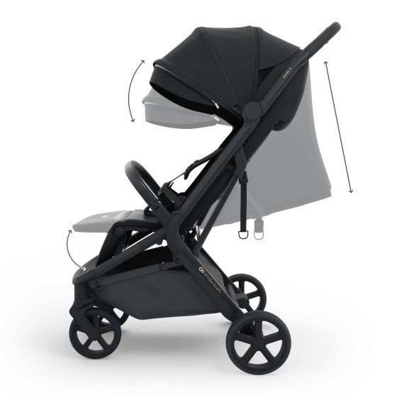 Kinderkraft NUBI 3 Poussette compact et légère Kinderkraft