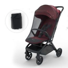 Kinderkraft NUBI 3 Poussette compact et légère - Bordeaux