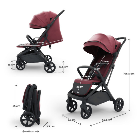 Kinderkraft Stroller NUBI 3