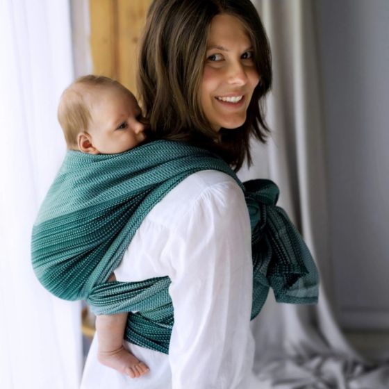 Little Frog Baby wrap - Emerald Path Little Frog