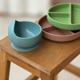Petite&Mars - Silicone bowl with suction pad TAKE&MATCH 6m+