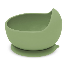 Petite&Mars - Silicone bowl with suction pad TAKE&MATCH 6m+ - Vert Clair (Sweet Pea)