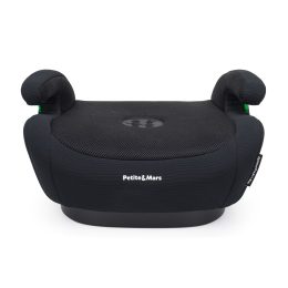 Petite&Mars - Booster Optimus Pro i-Size Booster Seat 125 - 150 cm (22-36 kg) - Black