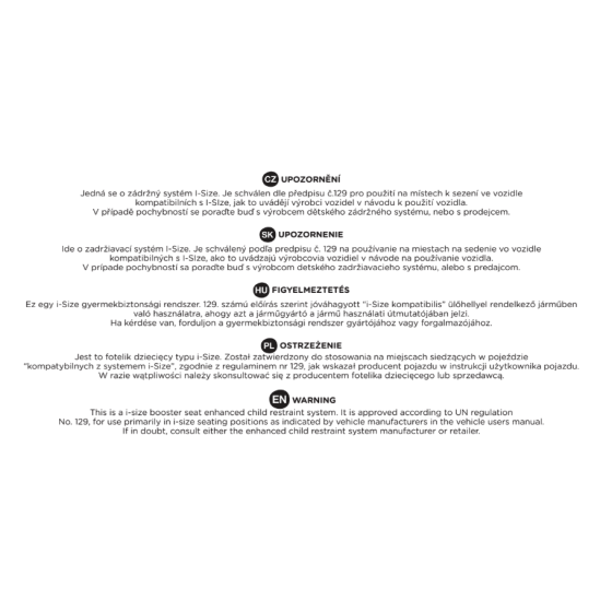 Petite&Mars - Booster Optimus Pro i-Size Booster Seat 125 - 150 cm (22-36 kg)