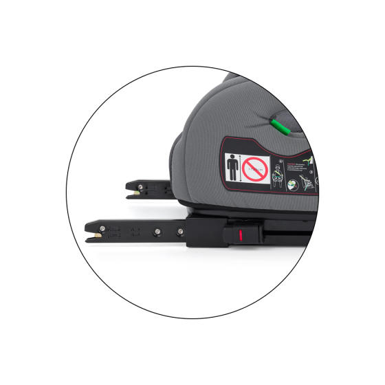 Petite&Mars - Booster Optimus Pro i-Size 125–150 cm - Rehausseur pour voiture