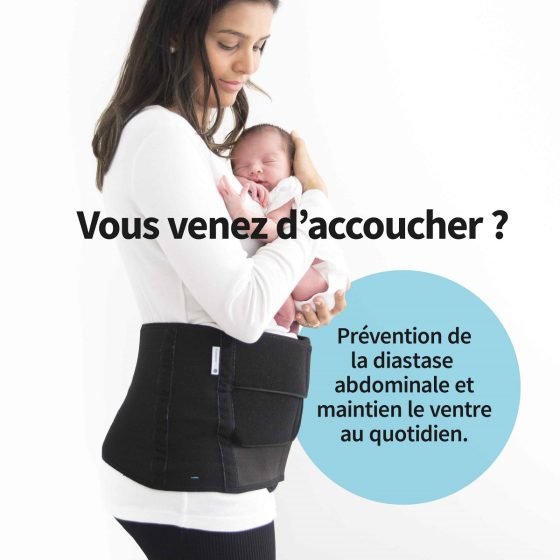 Physiomat Hobby - Gaine de soutien enceinte et post partum