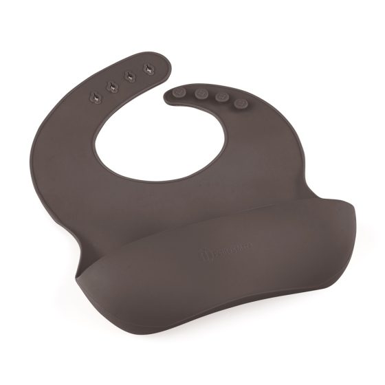 Petite&Mars - Take&Match - Bavoir avec récupérateur en silicone