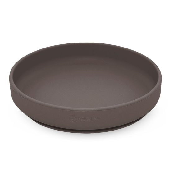 Petite&Mars - Take&Match - Assiette ronde en silicone avec ventouse
