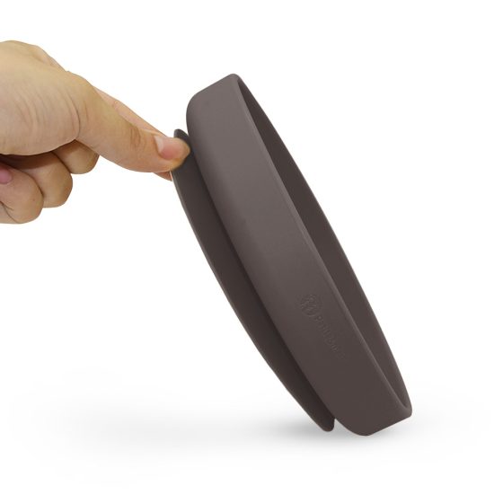 Petite&Mars - Take&Match - Assiette ronde en silicone avec ventouse