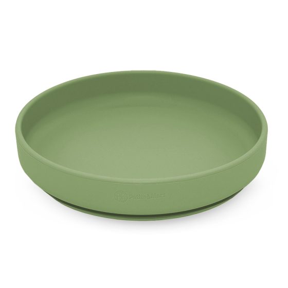Petite&Mars - Take&Match - Assiette ronde en silicone avec ventouse