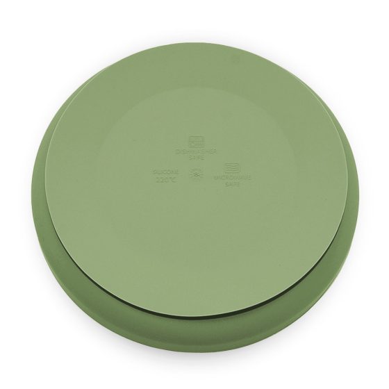 Petite&Mars - Silicone round plate with suction pad TAKE&MATCH 6m+