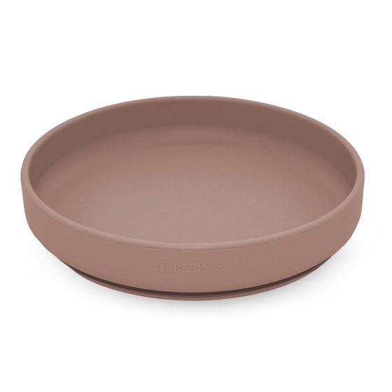 Petite&Mars - Take&Match - Assiette ronde en silicone avec ventouse
