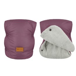 Petite&Mars - Jasie - Stroller hand muff / warm gloves - Mysterious Plum (Prune)