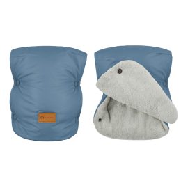 Petite&Mars - Jasie - Moufles universelles d'hiver pour poussette - Ocean Blue (Bleu Marine)