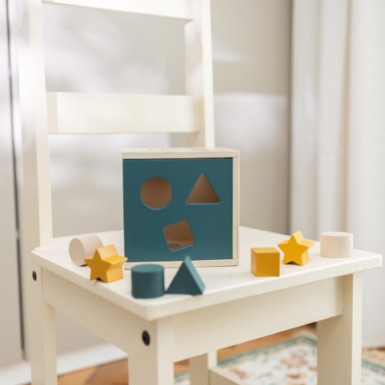 Petite&Mars - Boîte à formes en bois Gravity - Wood of Mars