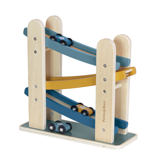 Petite&Mars - Rampe de course en bois Milky Way - Wood of Mars Petite & Mars