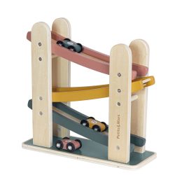 Petite&Mars - Wooden toy racetrack Milky Way Wood of Mars 18m+