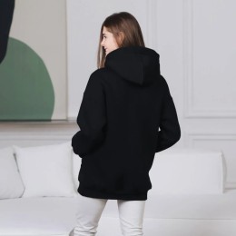 Love and Carry Oversized Maternity and Nursing Hoodie – Black