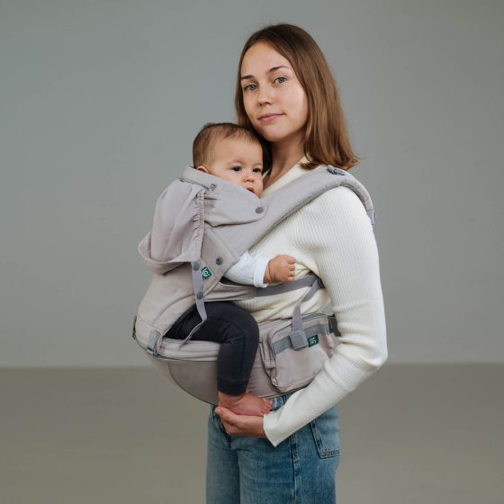 Love and Carry Hip Seat - baby carrier 6-en-1