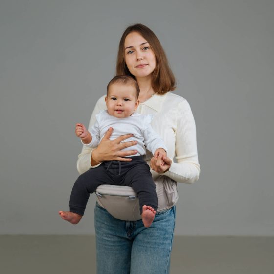 Love and Carry Hip Seat - Porte-bébé ergonomique 6-en-1