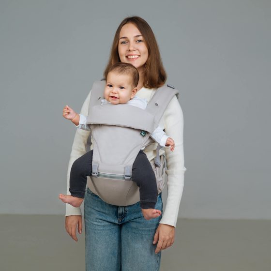Love and Carry Hip Seat - Porte-bébé ergonomique 6-en-1