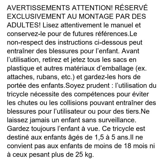 Petite&Mars - Turbo - Tricycle Enfant Multifonctionnel 5en1